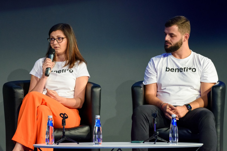 Силвия Савова и Алекса Тачев. Снимка: Investor Media Group