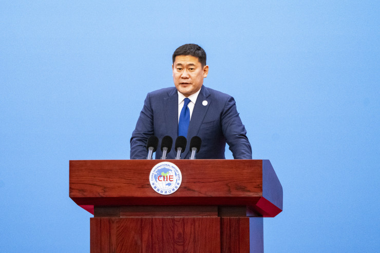 Лувсанамсрайн Оюун-Ердене. Снимка: Qilai Shen/Bloomberg