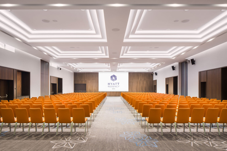 Бална зала "Васил Левски". Снимка: Hyatt Regency Sofia