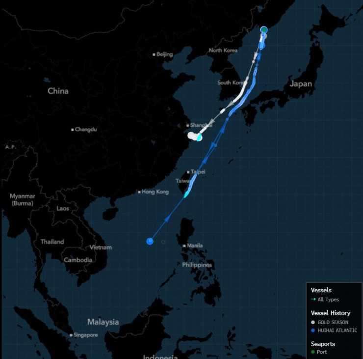 Азиатския маршрут на руския петрол. Графика: Bloomberg