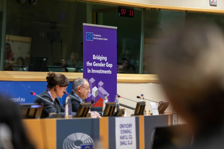 Снимка: EP & EISMEA Gender Gap in Investments Study