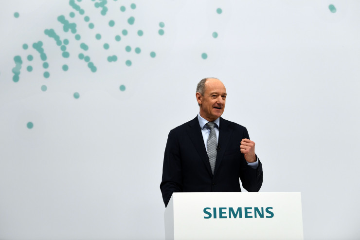 Роланд Буш, главен изпълнителен директор на Siemens. Снимка: Andreas Gebert/Bloomberg