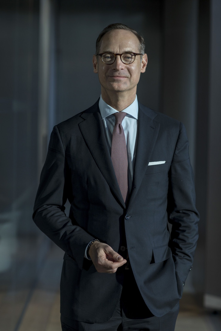 Оливер Бете, главен изпълнителен директор на Allianz. Снимка: Simon Dawson/Bloomberg