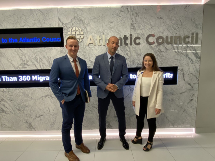 Централата на  Глобалния енергиен център към Атлантическия съвет (Вашингтон). Снимка: "Главболгарстрой"