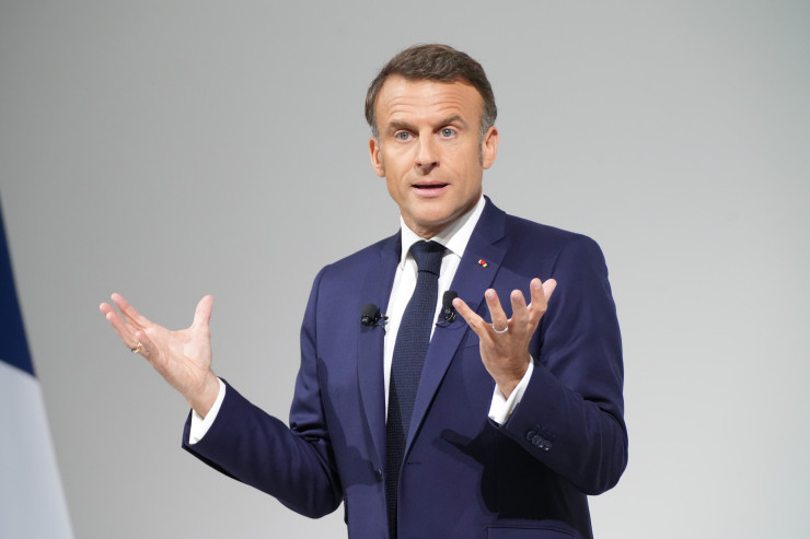 Френският президент Еманюел Макрон. Снимка: Bloomberg LP