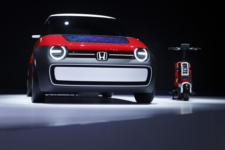 Наскоро Honda представи модела SUSTAINA-C Concept. Снимка: Kiyoshi Ota/Bloomberg