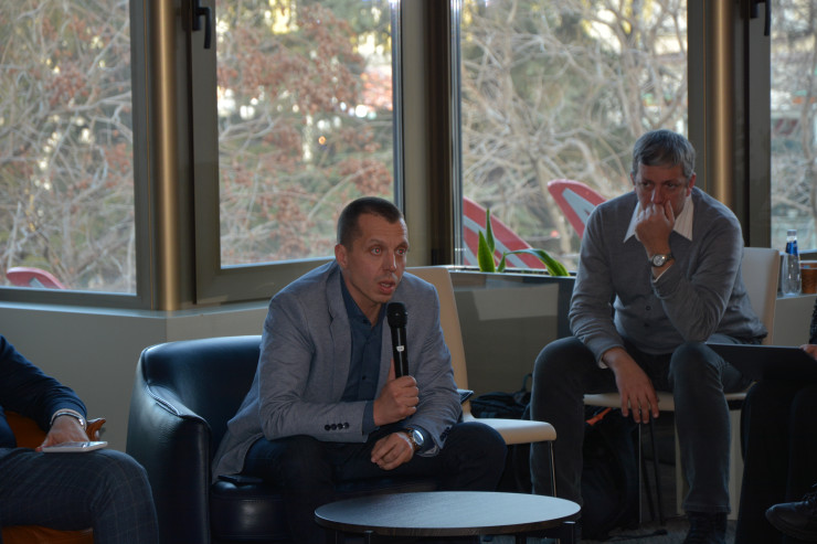 Радослав Котларов, изпълнителен директор на ГБС Инвест и управляващ GHome, бранд за жилищно строителство на „Главболгарстрой“. Снимка: Славен Бонжолов, Хотелски форум