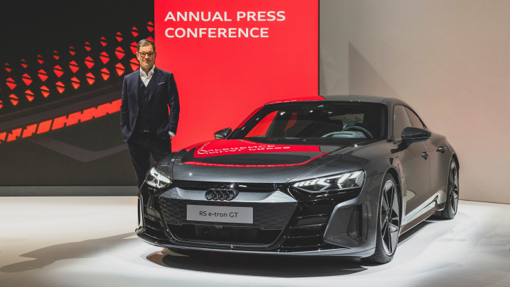 Маркус Дюсман, ръководител на Audi. Снимка:  EPA/AUDI AG HANDOUT