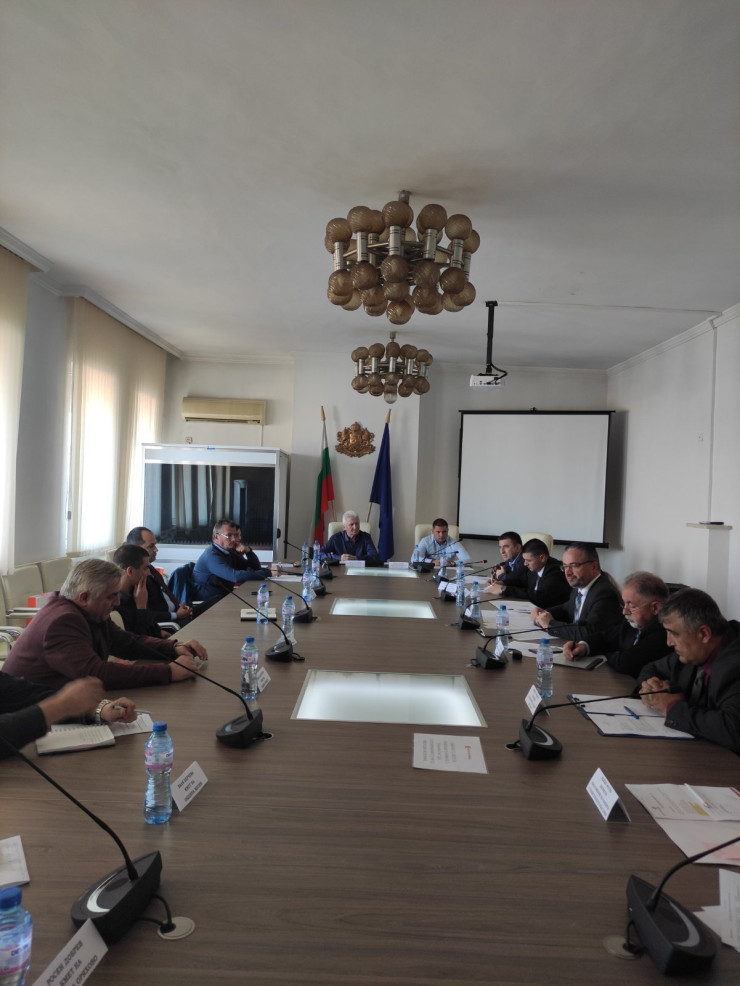 Срещата на мениджърите на &bdquo;Електрохолд&ldquo; с представители на община Враца. Снимка: &bdquo;Електрохолд&ldquo; 