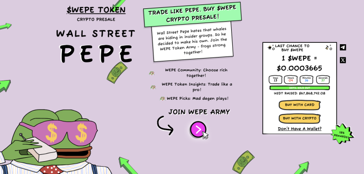 Снимка: Wall Street Pepe