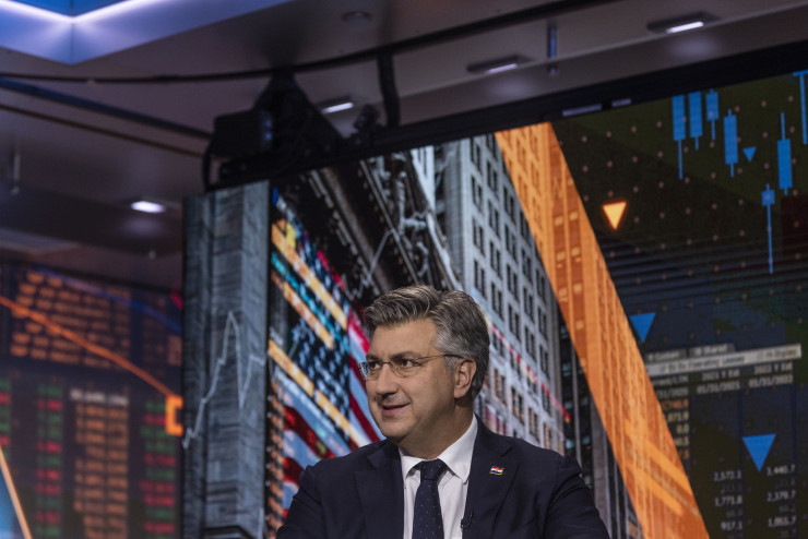 Хърватският премиер Андрей Пленкович. Снимка: Bloomberg