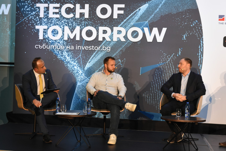 Момент от дискусията Tech Of Tomorrow. Снимка: Станислав Стоянов