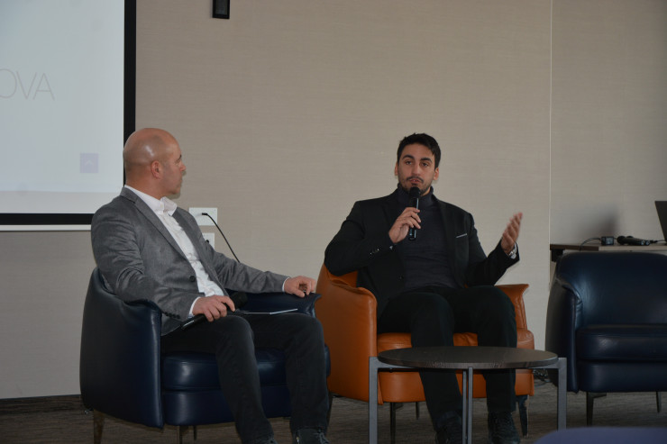 Федерико Лазари, изпълнителен секретар на Build Europe. Снимка: Славен Бонжолов, Хотелски форум