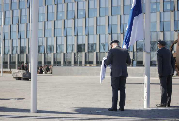 Финландия стана 31-ият член на Алианса. Снимка:  EPA/JOHANNA GERON / POOL