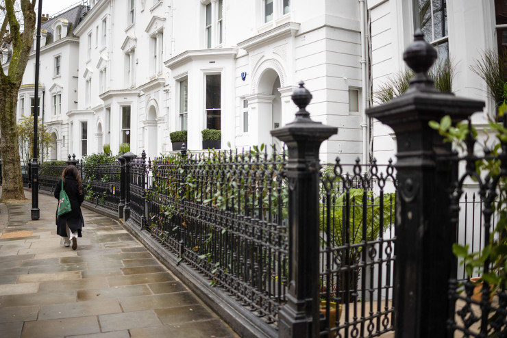 Имоти в кварталите &bdquo;Челси&ldquo; и &bdquo;Кенсингтън&ldquo;. Снимка: Chris Ratcliffe/Bloomberg
