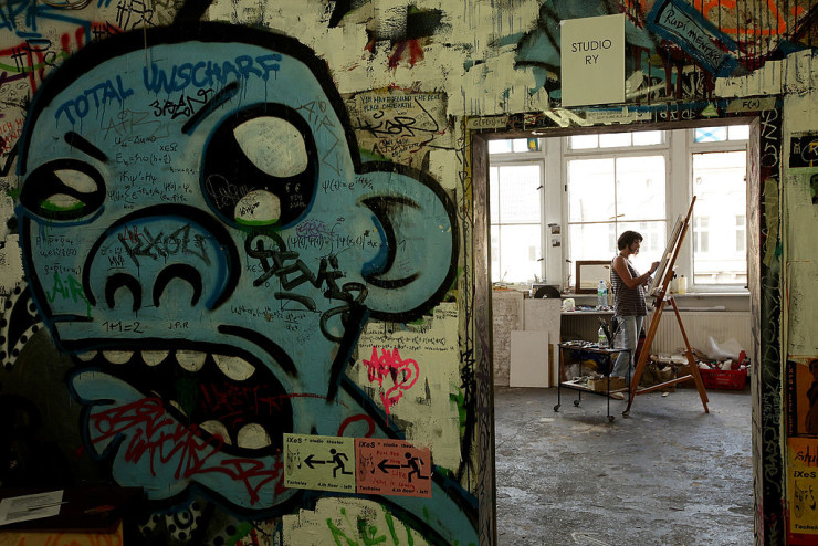 Кадър от Art House Tacheles от 2010 г. Снимка: Sean Gallup/Getty Images