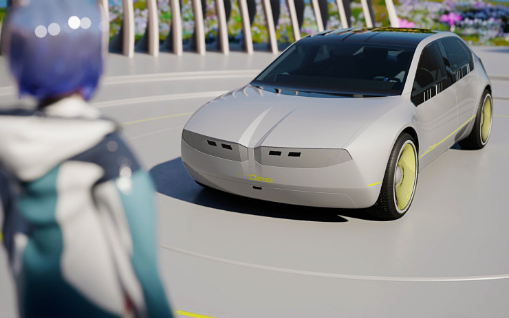 Концептуалният модел i Vision Dee на BMW. Снимка: BMW AG