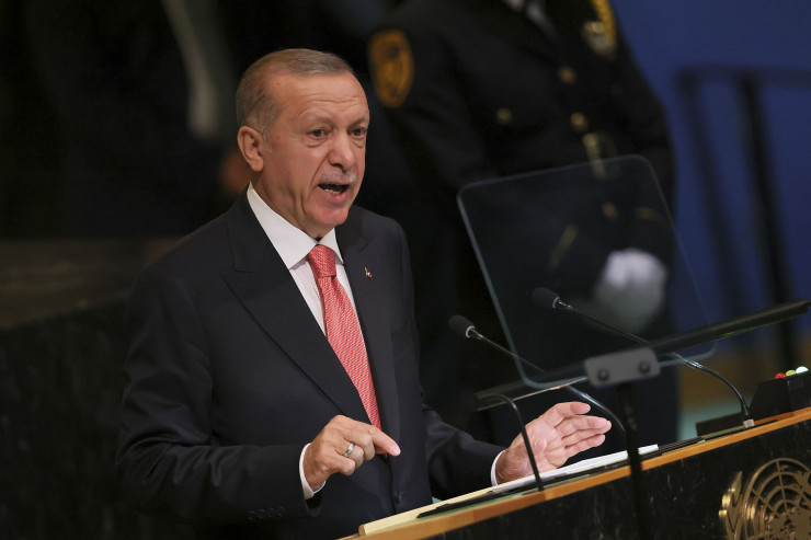 Турският президент Реджеп Тайип Ердоган. Снимка: Bloomberg L.P.
