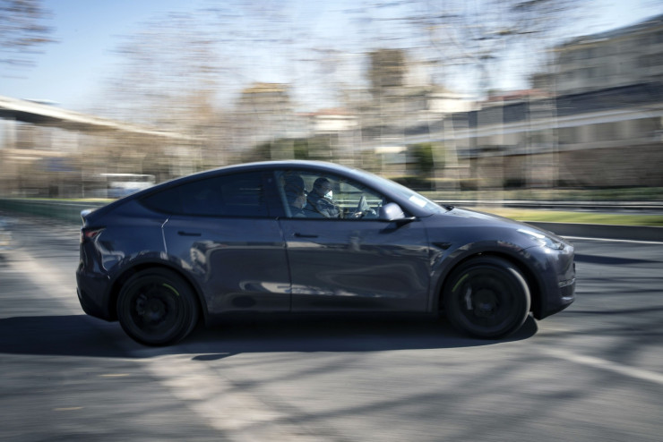 Tesla Model Y. Снимка: Bloomberg L.P.