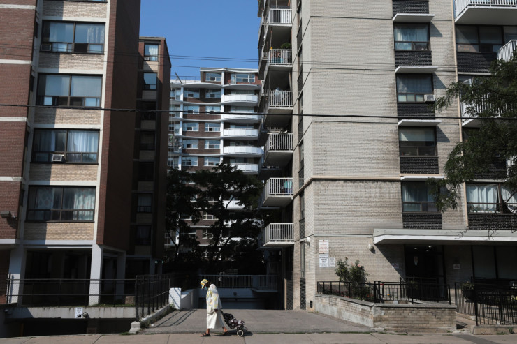 Жилищни сгради в Торонто. Снимка:  Cole Burston/Bloomberg