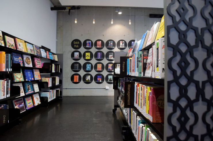 Една от временните библиотеки в Мелбърн. Снимка: Bloomberg