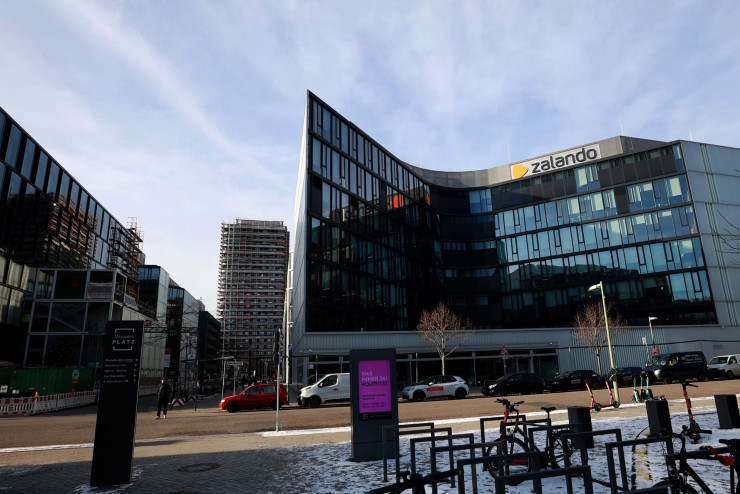 Комплексът на Zalando в Берлин. Снимка: Krisztian Bocsi/Bloomberg